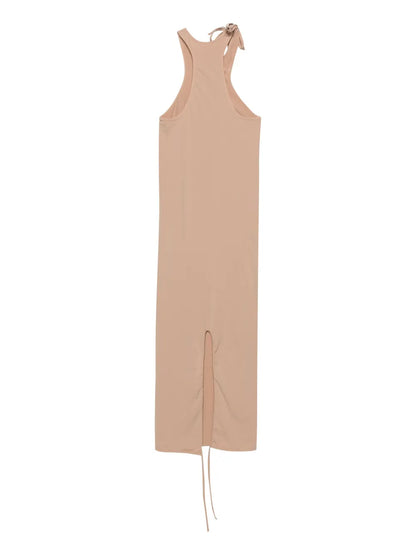 Sleeveless Jersey Midi Dress