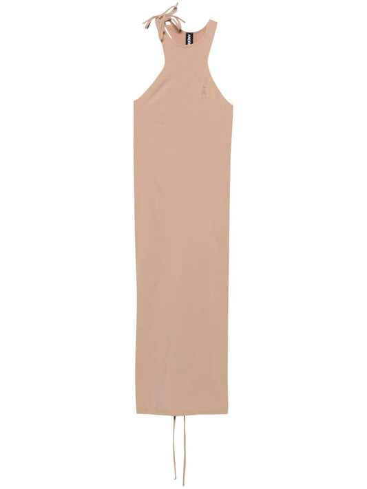 Sleeveless Jersey Midi Dress