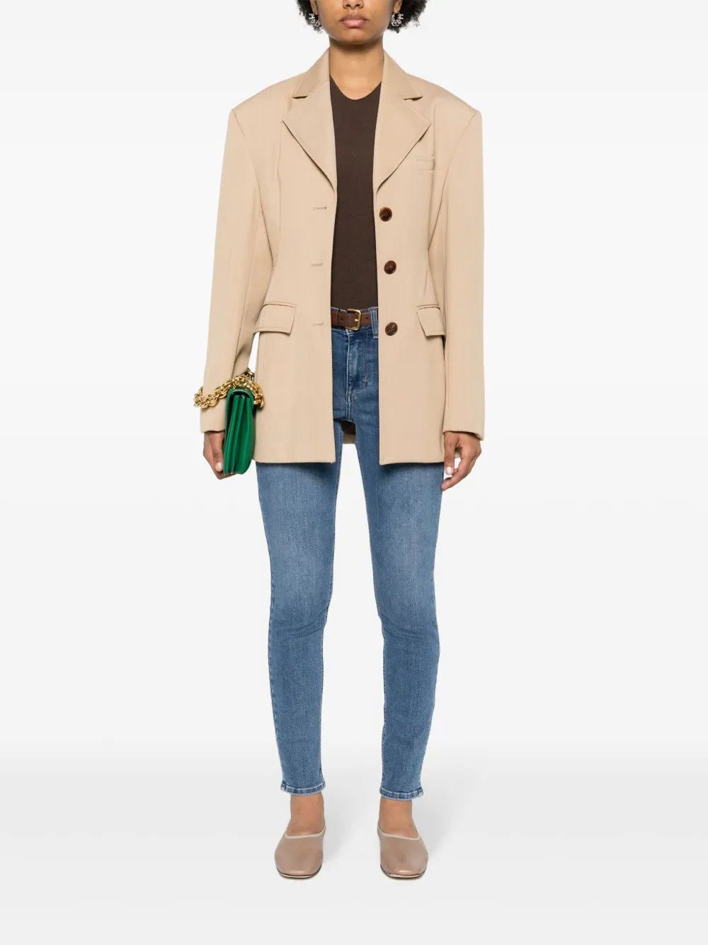 High-Rise Skinny Jeans