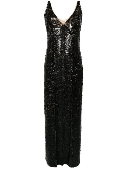 Sequinned Maxi Dress