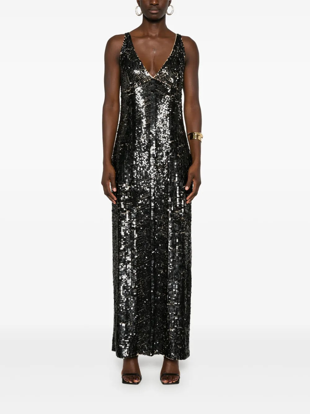 Sequinned Maxi Dress