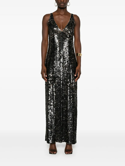 Sequinned Maxi Dress