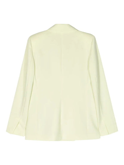 Peak-Lapels Double-Breasted Blazer