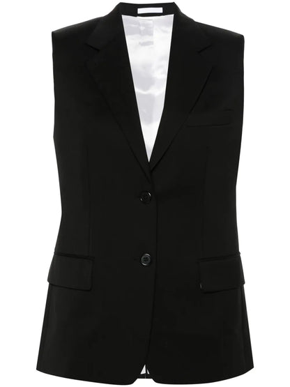 Virgin-Wool Tailored Gilet