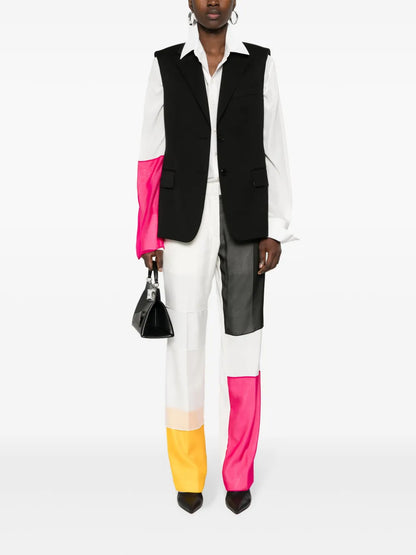 Virgin-Wool Tailored Gilet