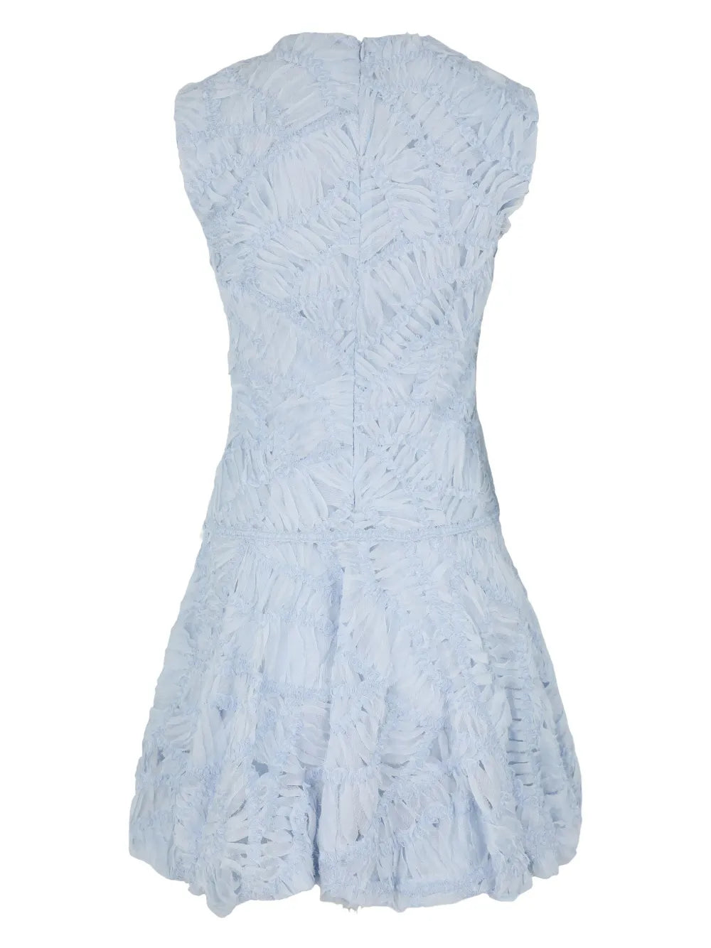 Vallan Ruffle-Detail Minidress