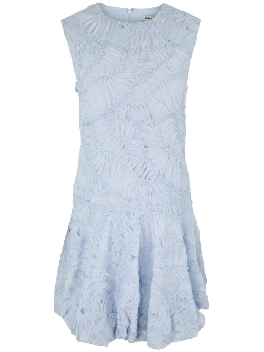 Vallan Ruffle-Detail Minidress