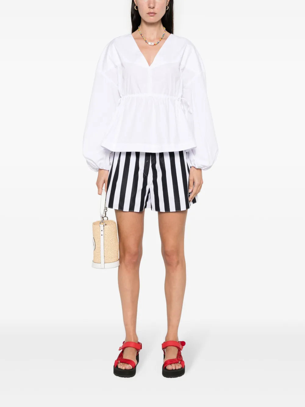 Striped Cotton Boxer Shorts