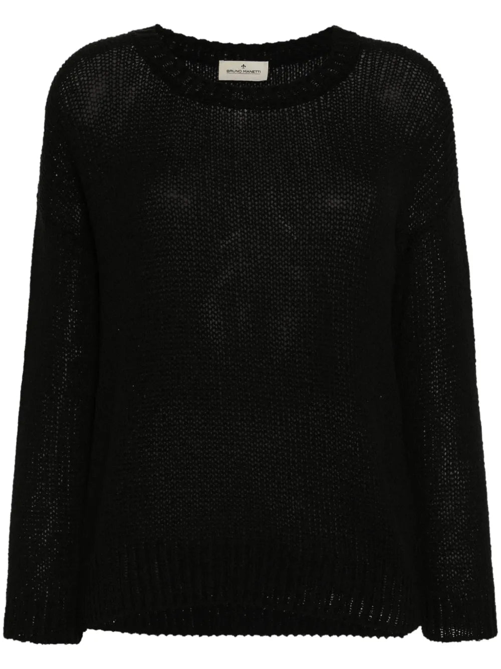 Chunky-Knit Crew-Neck Jumper