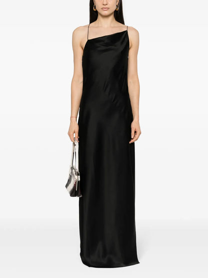 Satin Maxi Dress