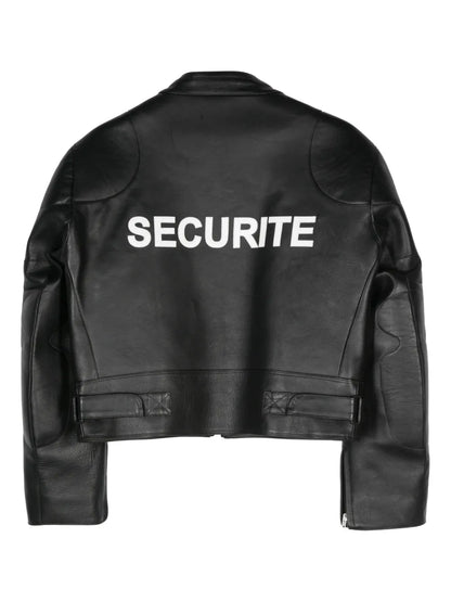 Securite Motorcross Leather Jacket