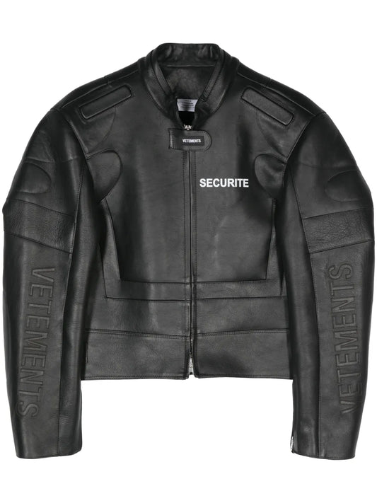 Securite Motorcross Leather Jacket