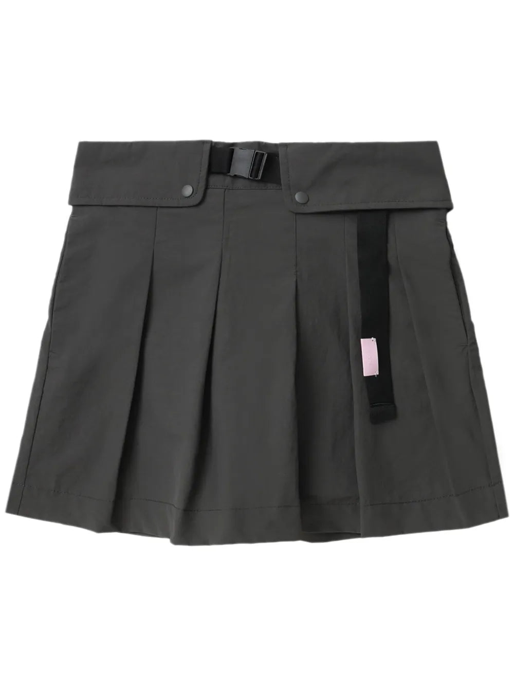 Pleated Buckled Skorts