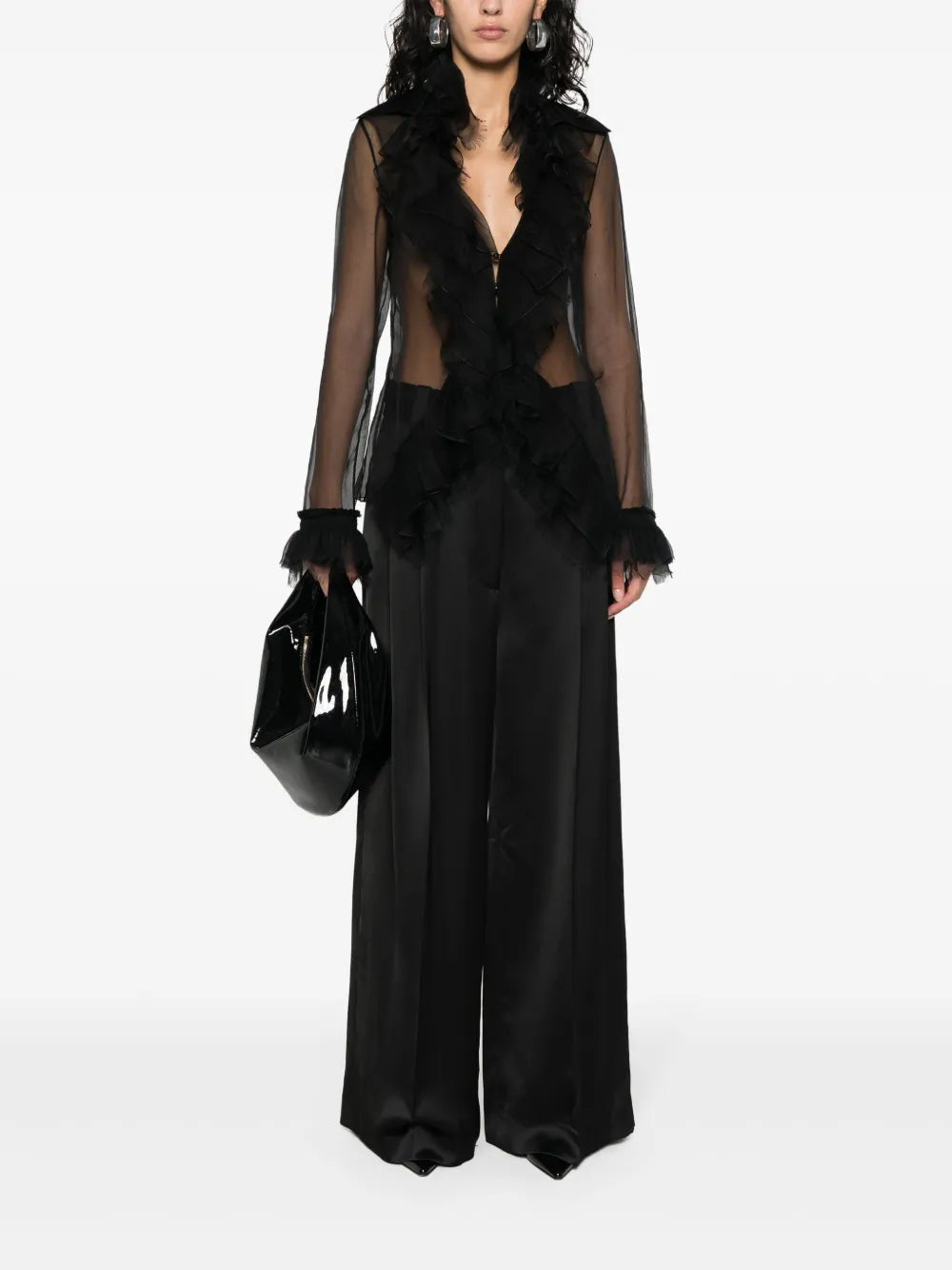 Simone Satin Trousers