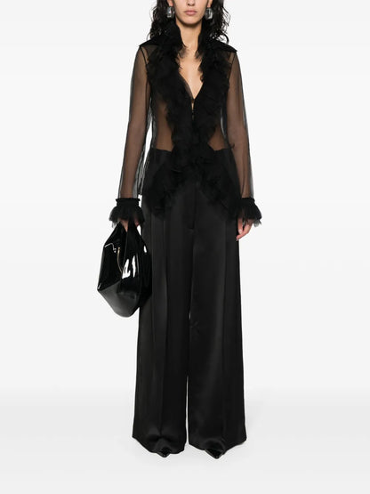 Simone Satin Trousers