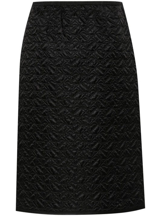 Quilted Pencil Skirt