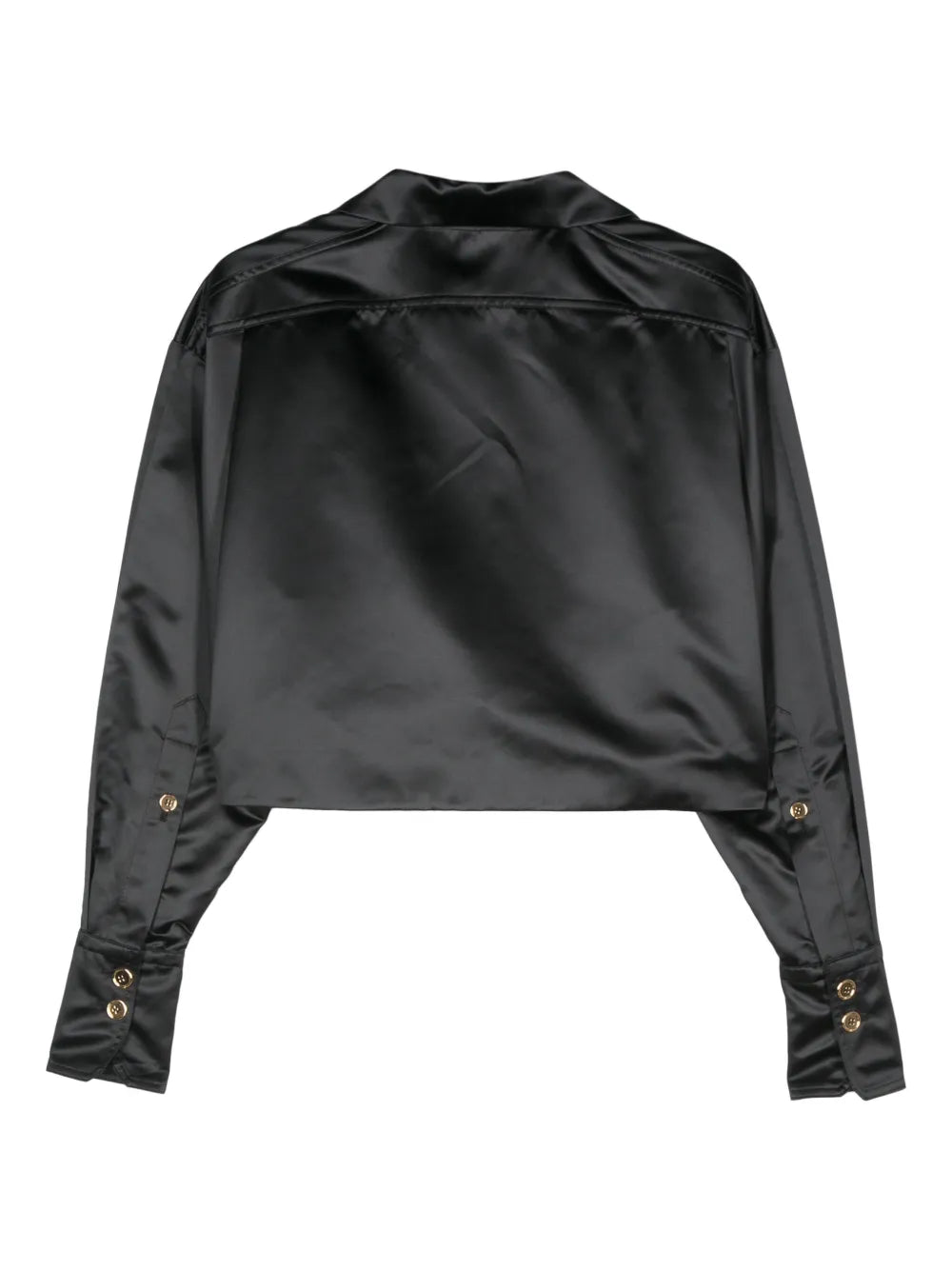 Satin Cropped Jacket