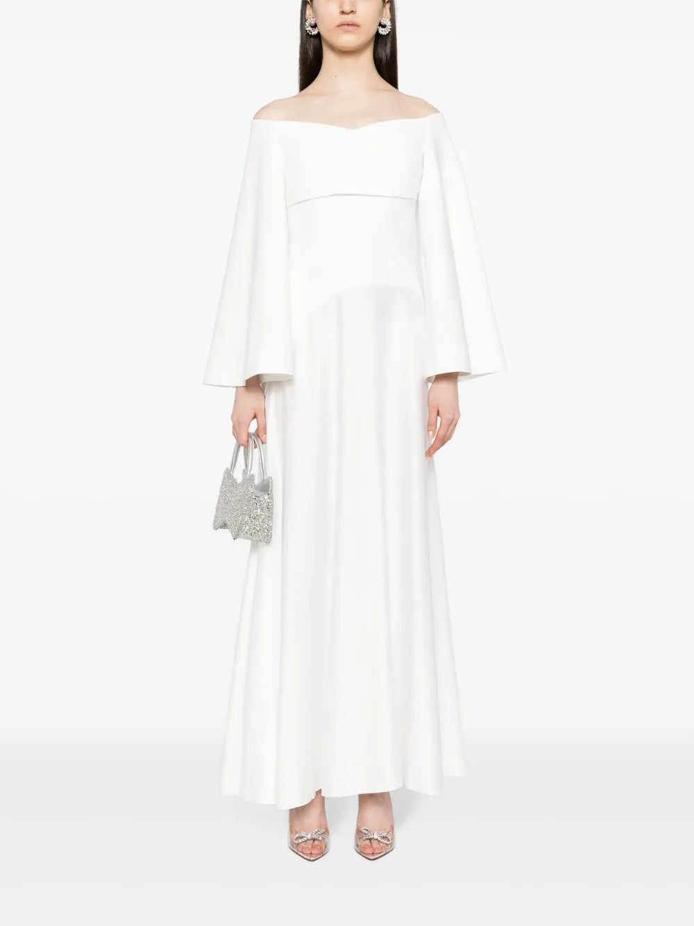 The Rina Off-Shoulder Gown