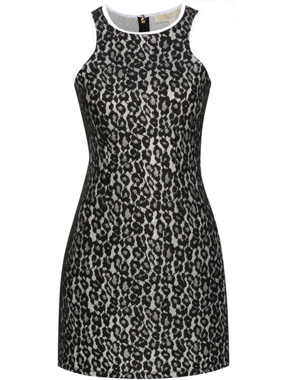 Corded-Lace Mini Dress