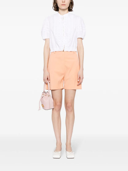 Tailored Virgin Wool-Blend Shorts