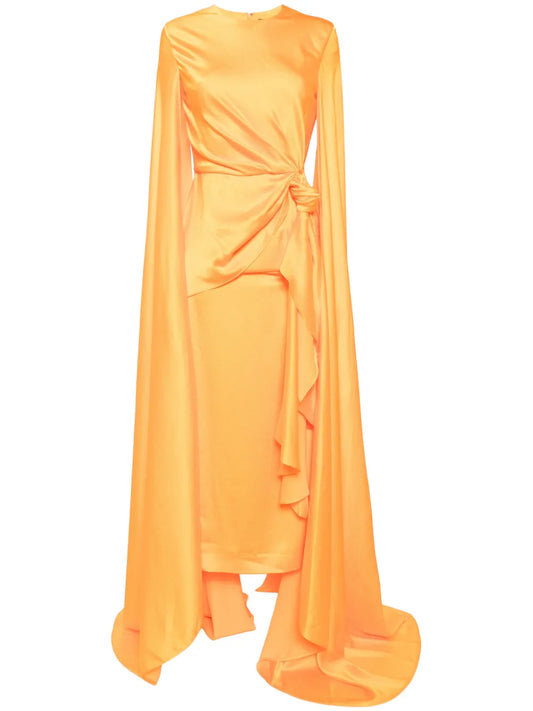The Elya Satin Maxi Dress