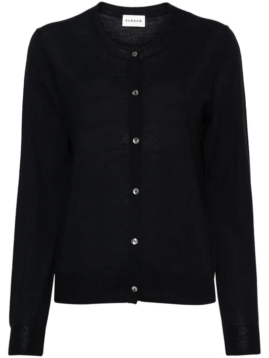 Linfa Fine-Knit Cardigan