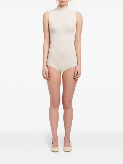Kris Knitted Cashmere Bodysuit