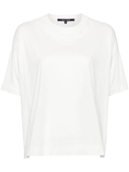 Crew-Neck Cotton T-Shirt