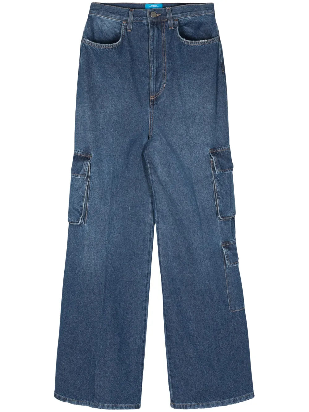 Brooke Wide-Leg Cargo Jeans