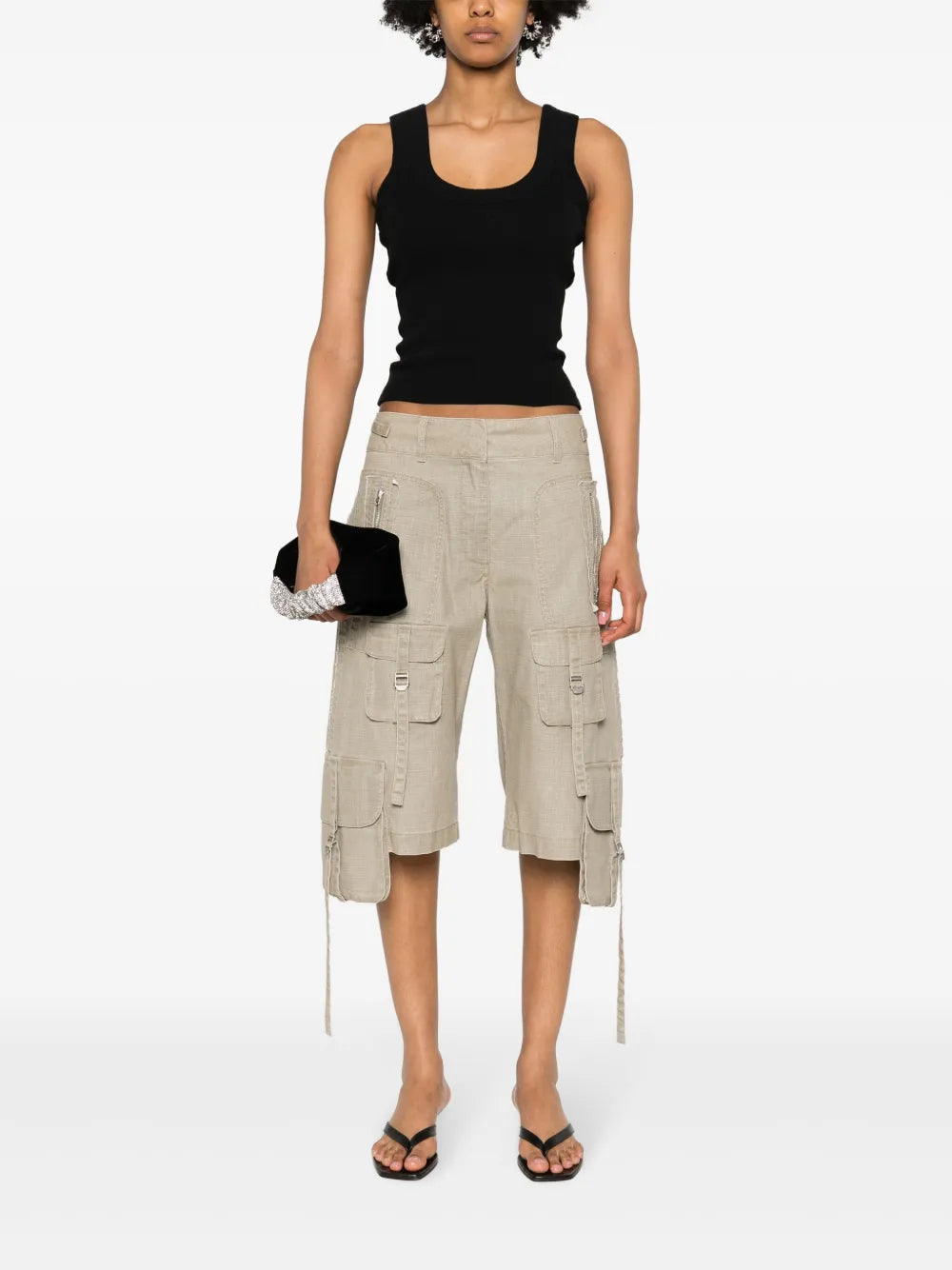 Embossed-Logo Tank Top