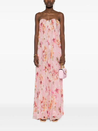 Floral-Print Maxi Dress