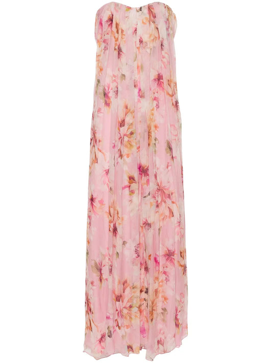 Floral-Print Maxi Dress