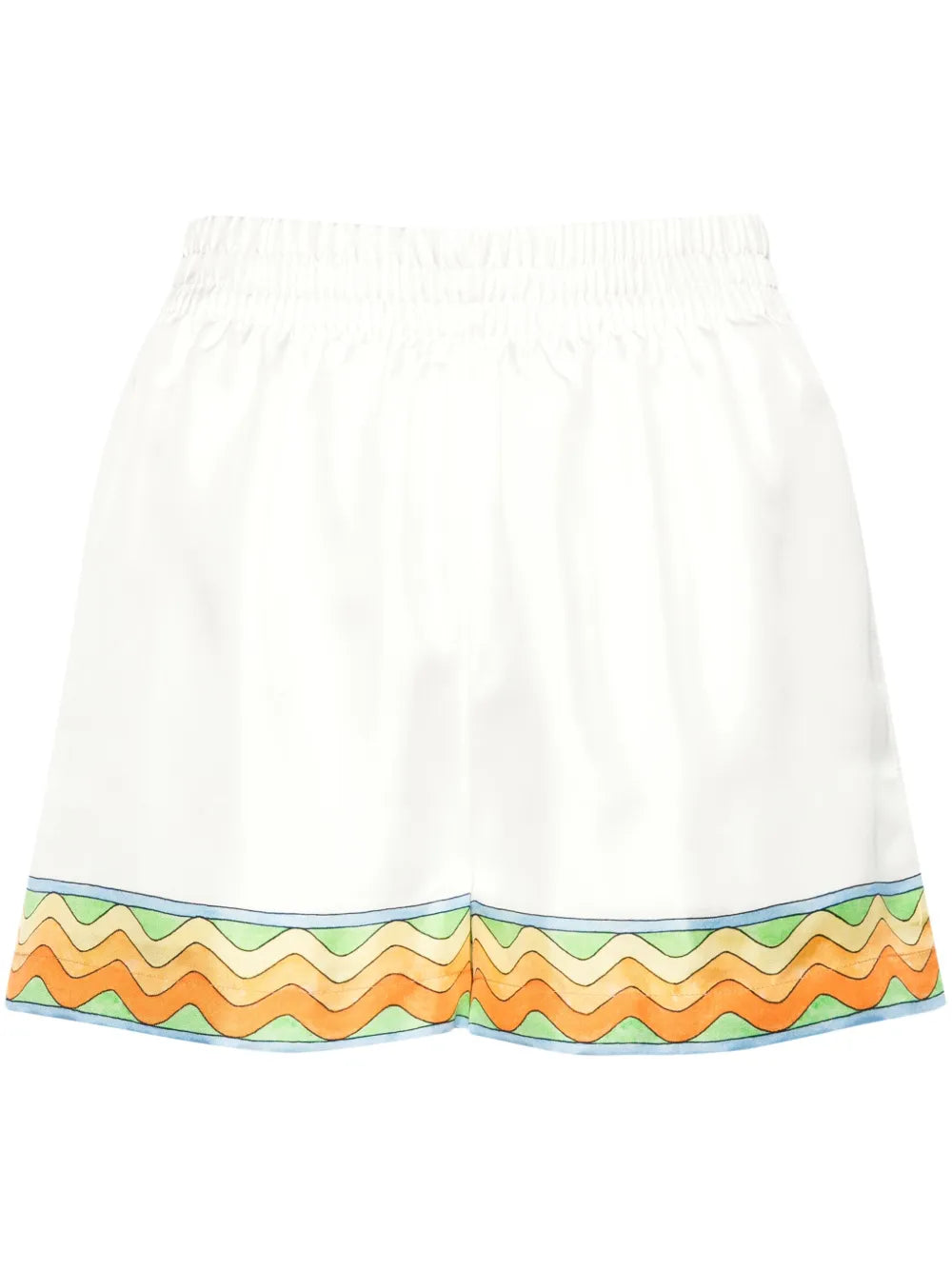 Afro Cubism Silk Shorts