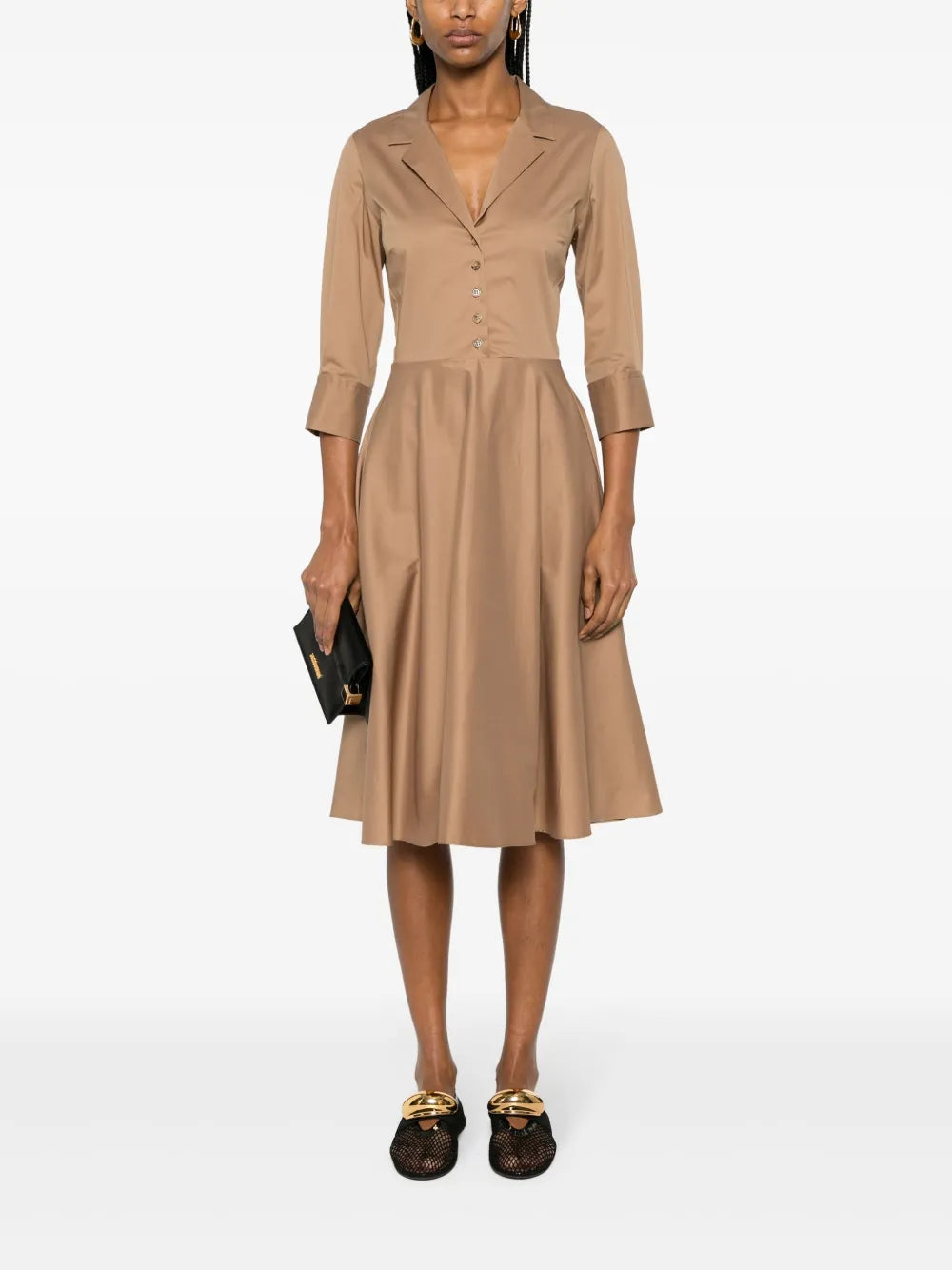 Allamanda Poplin Shirt Dress