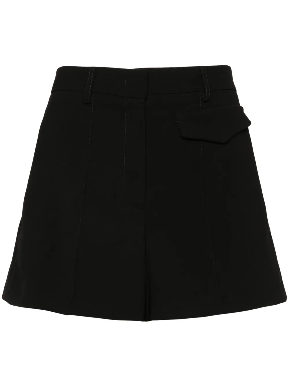 Seam-Detail Shorts