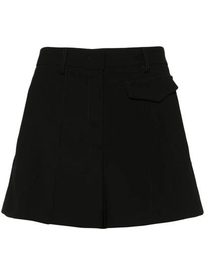 Seam-Detail Shorts
