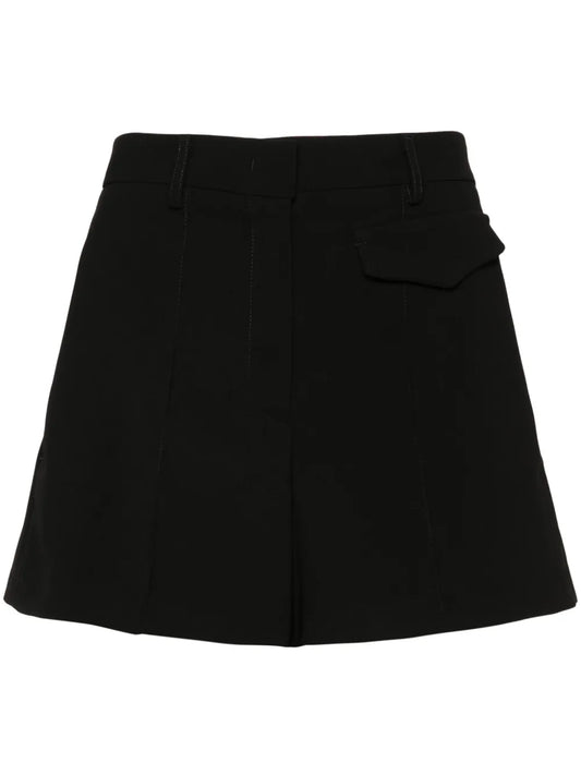 Seam-Detail Shorts