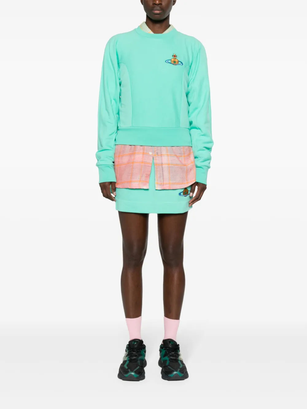Orb-Embroidered Cotton Sweatshirt