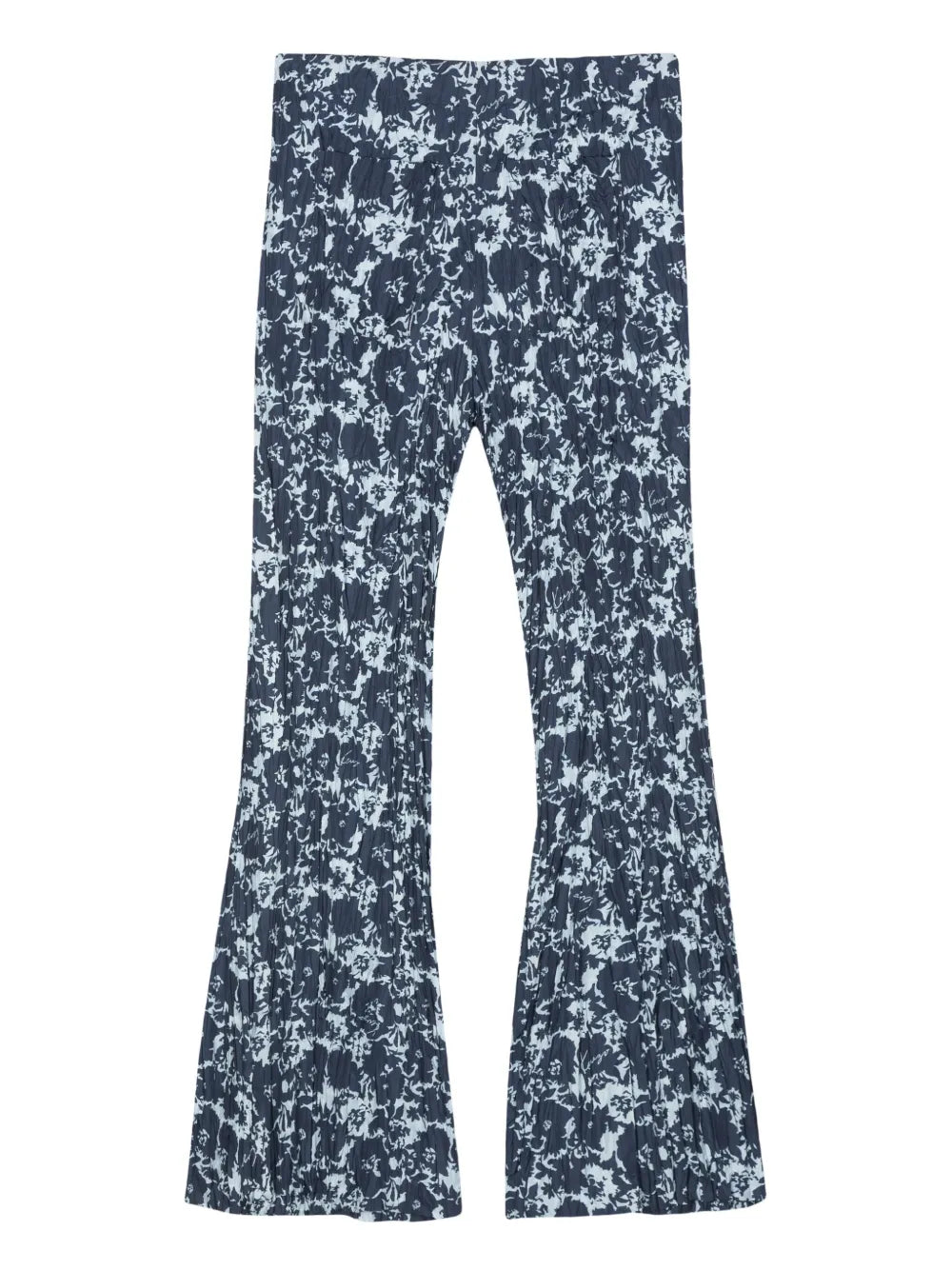 Flower Camo Flared Trousers