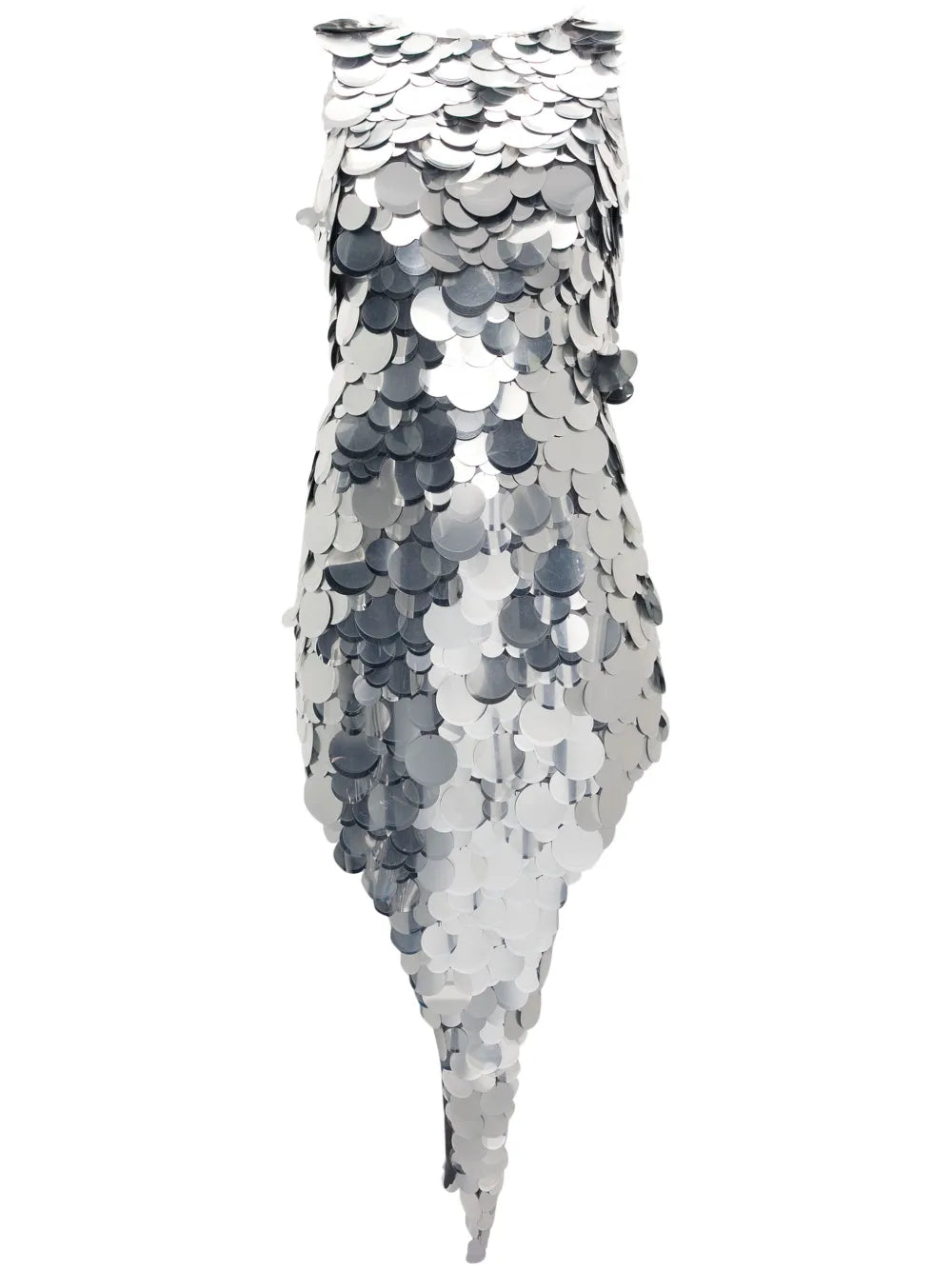 Sequin-Embellished Midi Dress