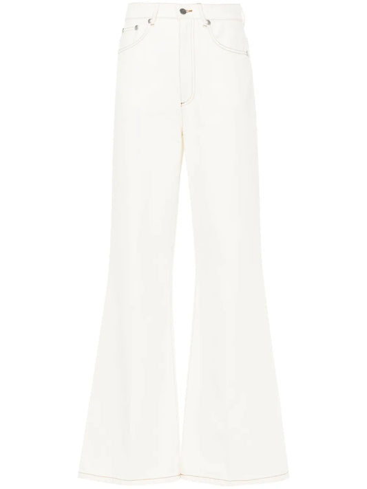 Clinteau High-Rise Wide-Leg Jeans