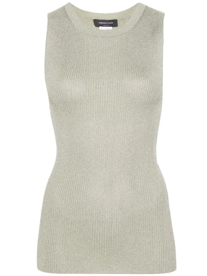 Ribbed-Knit Tank Top