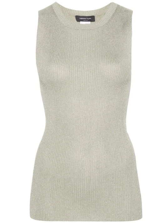 Ribbed-Knit Tank Top