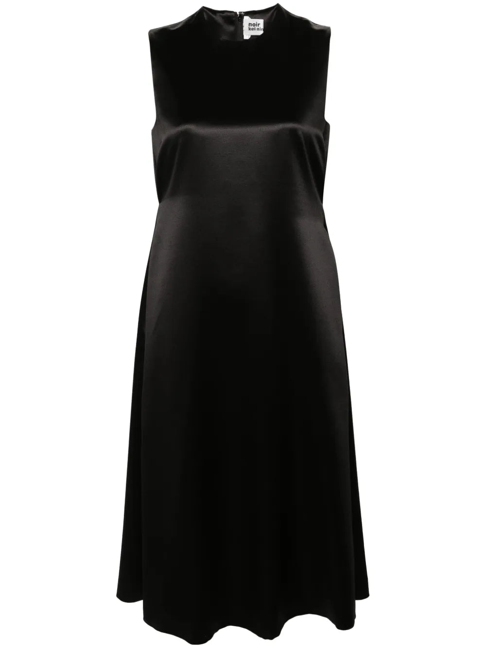 Sleeveless Silk-Blend Midi Dress