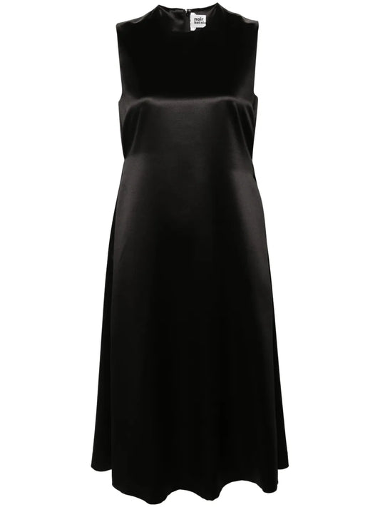 Sleeveless Silk-Blend Midi Dress