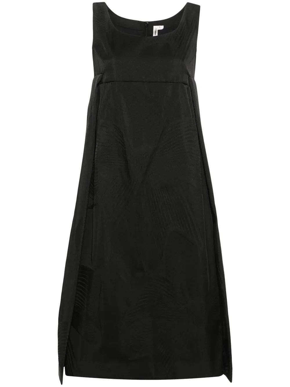 Patterned-Jacquard Sleeveless Dress