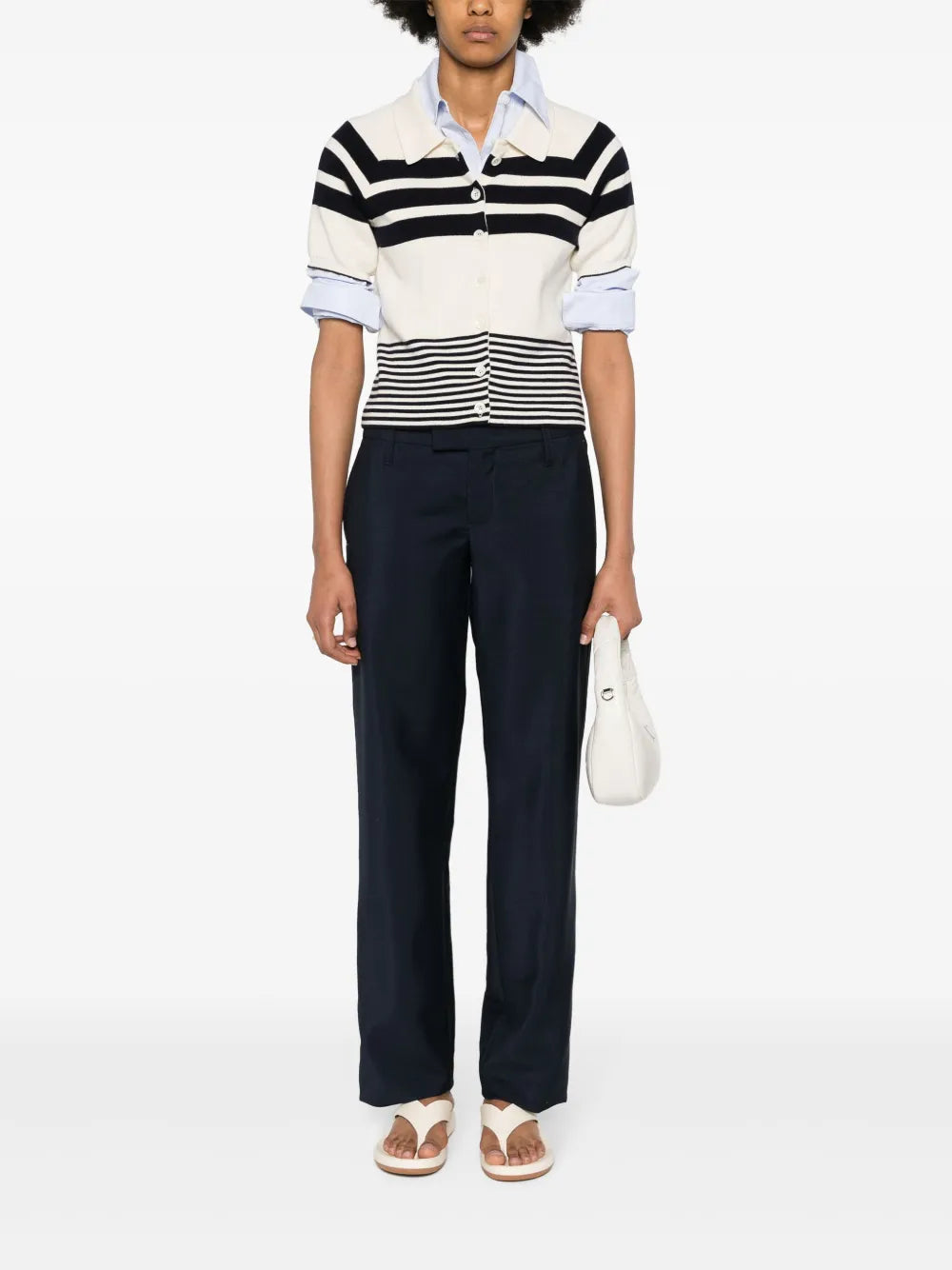 Straight-Leg Tailored Trousers