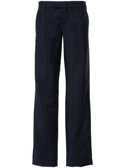 Straight-Leg Tailored Trousers