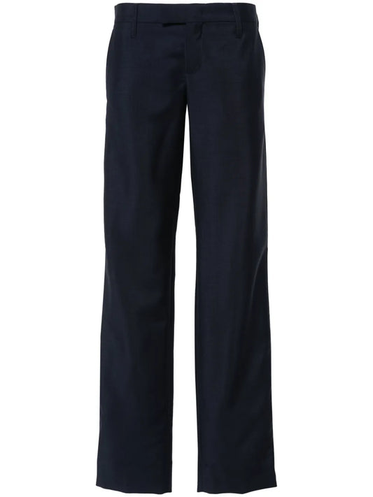 Straight-Leg Tailored Trousers