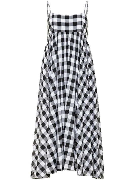 Rachel Gingham Midi Dress